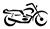 section break motorcyle icon